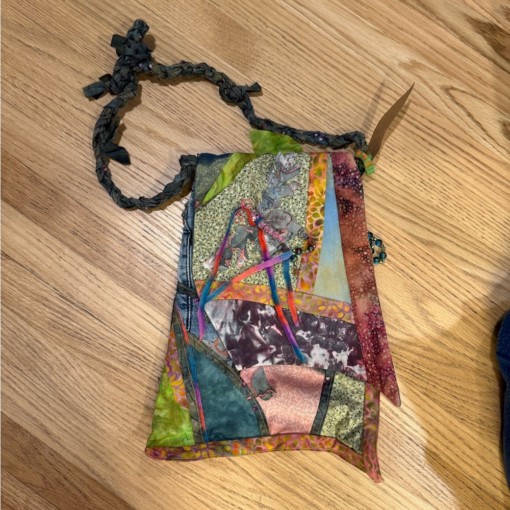 Colorful Patchwork Crossbody Bag